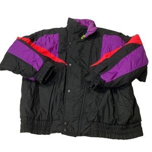 Vintage Colorblock Ski Jacket